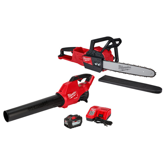 Milwaukee 2727-21HDP M18 FUEL 16 in. Chainsaw Kit with Blower