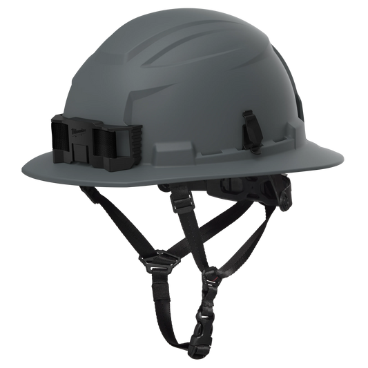 Milwaukee 48-73-1665 BOLT Gray Full Brim Safety Helmet – Type 2, Class E