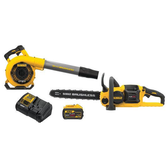 DeWalt DCKO667X1 60V MAX FlexVolt Blower And Chainsaw Combo Kit