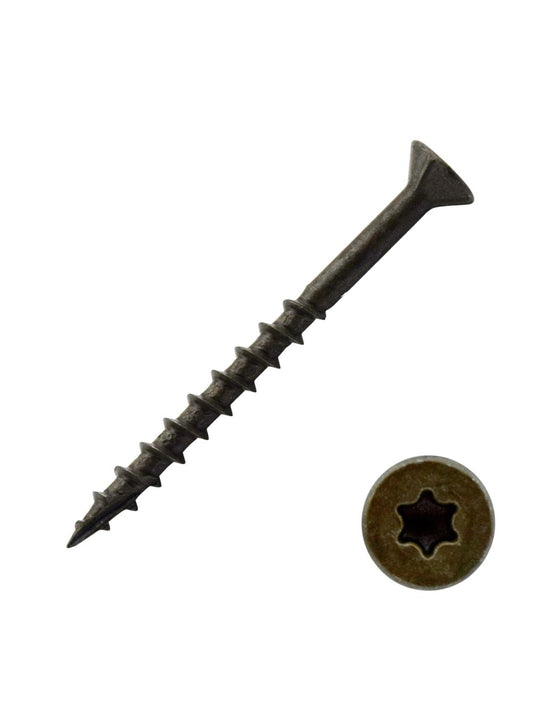 INTERCORP XT922W #9 X 2-1/2" WAR Coat Drywall/Deck Screws Torx Drive 2,500/BOX