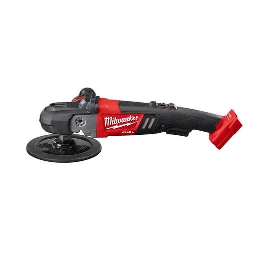 Milwaukee 2738-20 M18 FUEL 18V Lithium-Ion Brushless Cordless 7 in. Variable Speed Polisher (Tool-Only)