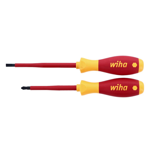 Wiha 32105 2 PIECE INSULATED SOFTFINISH SCREWDRIVER SET