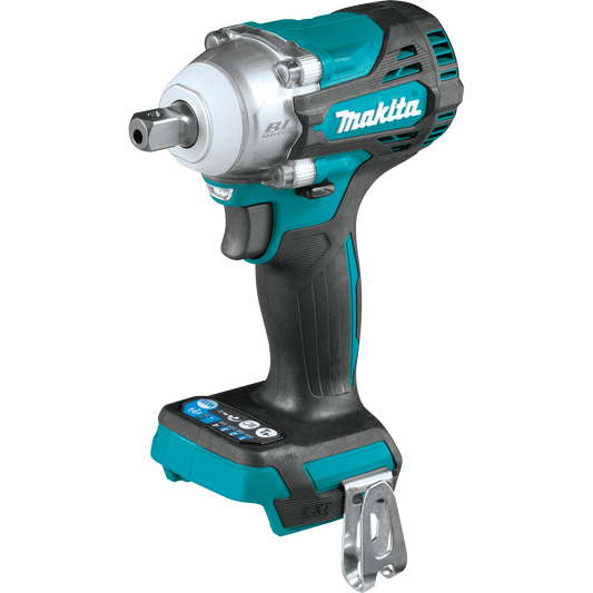 Makita XWT15Z 18V LXT® Lithium‑Ion Brushless Cordless 4‑Speed 1/2" Sq. Drive Impact Wrench w/ Detent Anvil, Tool Only