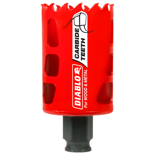 Diablo DHS1375CT 1 3/8" Carbide-Tipped Wood & Metal Hole Saw