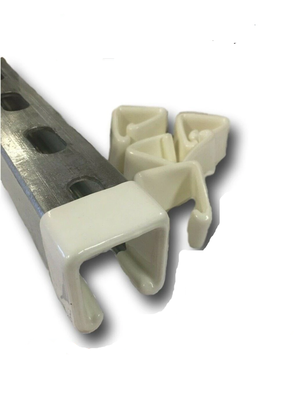 Tappi Plastica Canale 1-5/8 Bianchi 50 Tappi Terminali Bianchi Per - Foto 6