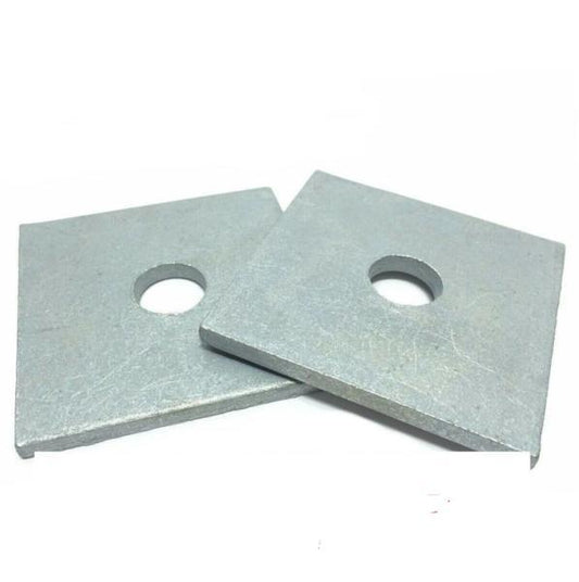 1/2" x 3" x .25 (approximately) Square BearIng Plate Washer Galvanized