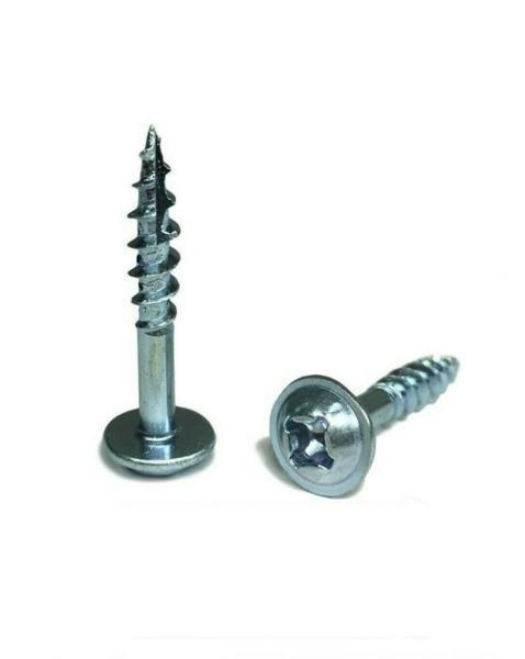 Intercorp #8 X 1-1/2" Zinc Coarse Thread Pocket Hole Screws Phil / Square