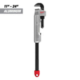Milwaukee 48-22-7318 CHEATER Adaptable Pipe Wrench - Aluminum