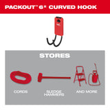 Milwaukee 48-22-8331 PACKOUT 6 In Curved Hook
