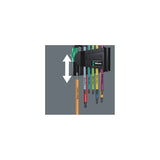 Wera Tools 05024335001 Metric BlackLaser 967/9 TX BO Multicolor 1 L-Key Set