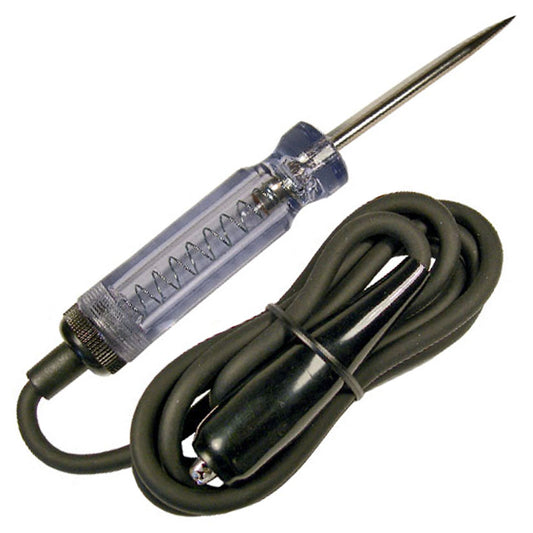 Pico 0692PT Circuit Tester 6-12 Volt Systems  5'Flexible Lead Insl Test Clip  Bulb 1893 1/pk
