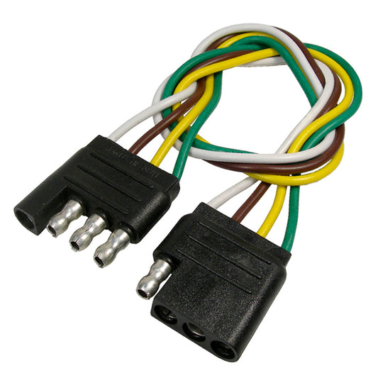 Pico 0712PT 4-Way Molded Trailer Trailer Connector 16 AWG Wire Male & Female  1/pk