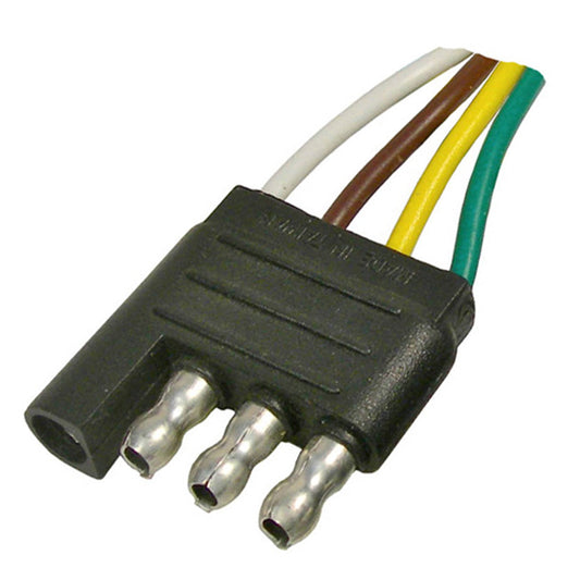 Pico 0713PT 4-Way Molded Male Trailer Connector  16 AWG Wire   1/pk