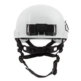 Milwaukee 48-73-1321 White Front Brim Safety Helmet (USA) - Type 2, Class E