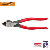 Milwaukee MT508A 8" Angled Head Diagonal Dipped Grip Cutting Pliers (USA)