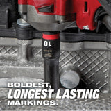 Milwaukee 49-66-7009 43PC SHOCKWAVE Impact Duty 3/8" Drive SAE & Metric Deep 6 Point Socket Set