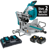 Makita XSL06PM  36V (18V X2) LXT?? Brushless 10" DualÃ†â€™??Bevel Sliding Compound Miter Saw with Laser Kit (4.0Ah)