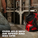 Milwaukee 0818-20 M18 Brushless PACKOUT Fan