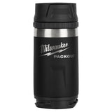 Milwaukee 48-22-8391B PACKOUT 12oz Insulated Bottle with Sip Lid-Black