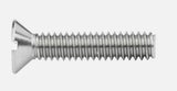 5/8"-11 x 3-1/2" Slotted Flat Head Machine Screws Stainless Steel 18-8