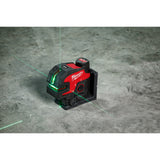 Milwaukee 3624-21 M12 Green Cross Line & 4-Points Laser Kit