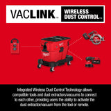 Milwaukee 0914-20 M18 FUEL NEXUS 6 Gallon Wet/Dry Vacuum w/ PACKOUT Compatibility and VACLINK