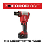 Milwaukee 2676-23 M18 FORCE LOGIC 10-Ton Knockout Tool 1/2 in. to 4 in. Kit