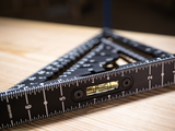 Johnson Level and Tool 7-1/4" Johnny Square® MACH-1™ Smart Mark™ Rafter Square with Level Vial