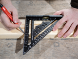 Johnson Level and Tool 7-1/4" Johnny Square® MACH-1™ Smart Mark™ Rafter Square with Level Vial