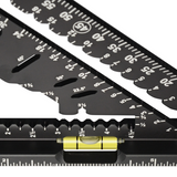 Johnson Level and Tool 7-1/4" Johnny Square® MACH-1™ Smart Mark™ Rafter Square with Level Vial
