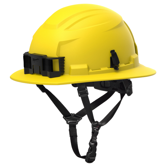 Milwaukee 48-73-1653 BOLT Yellow Full Brim Safety Helmet – Type 2, Class E