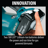 Makita XBU02PT1 36V (18V X2) LXTÂ® Brushless Blower Kit with 4 Batteries (5.0Ah)