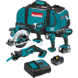 Makita XT510SM  18V LXT?? LithiumÃ†â€™??Ion Cordless 5Ã†â€™??Pc. Combo Kit (4.0Ah)