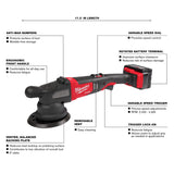 Milwaukee 2685-22HD M18 FUEL 21mm Random Orbital Polisher Kit