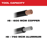 Milwaukee 2472-21XC M12 600 MCM Cable Cutter Kit