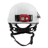 Milwaukee 48-73-1321 White Front Brim Safety Helmet (USA) - Type 2, Class E