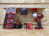 StealthMounts Milwaukee M18 Battery Mounts - Black