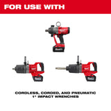 Milwaukee 49-66-6627 SHOCKWAVE Impact Duty 1" Drive 33mm Deep 6 Point Socket