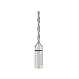 Amana Tool - 204032 Solid Carbide Cutting Edge Brad Pt. Boring Bit R/H 3.2mm Dia x 70mm