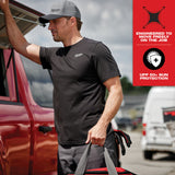 Milwaukee 603G-M FREEFLEX Hybrid Work Tee - Short Sleeve - Gray M