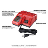 Milwaukee 48-59-1850 M18 REDLITHIUM XC 5.0Ah Battery and Charger Starter Kit
