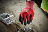 Milwaukee 48-22-8900B S-2XL Cut Level 1 Nitrile Dipped Gloves