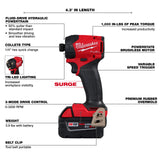 Milwaukee 3799-22 M18 FUEL 2-Tool Combo Kit