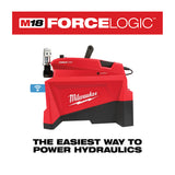 Milwaukee 2774-21HD M18 FORCE LOGIC 10,000PSI Hydraulic Pump Kit