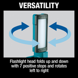 Makita DML816  18V LXT® Lithium‑Ion Cordless 18 L.E.D. Flashlight, Flashlight Only