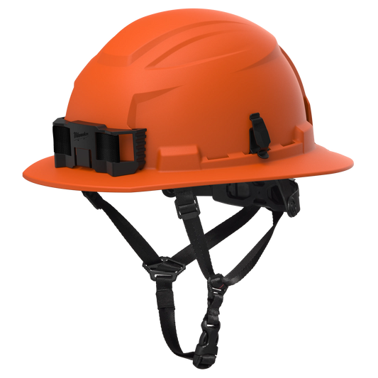 Milwaukee 48-73-1689 BOLT Orange Full Brim Non-Vented Safety Helmet – Type 2, Class E