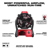 Milwaukee 0886-20 M18 Jobsite Fan