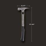 Milwaukee TIB15SC STILETTO TIBONE 15oz Smooth/Curved Titanium Framing Hammer
