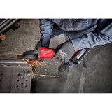 Milwaukee 2887-20 M18 FUEL 5" Flathead Braking Grinder, Slide Switch Lock-On