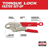 Milwaukee 48-22-3702 2 Pc 7 in. & 10 in. Maxbite TORQUE LOCK Locking Pliers Set